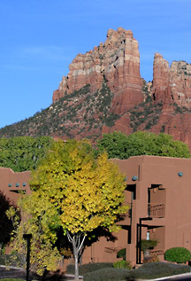 Beautiful hiking trails behind Sedona's Kings Ransom Hotel