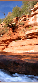 Healing waters of Oak Creek