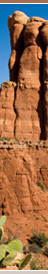 Red rock formations in Sedona Arizona